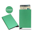 Portafoglio Slim RFID con Porta Carte Pop-Up – Uomo e Donna