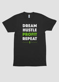 Dream Hustle Profit T-Shirt — Motivational Print