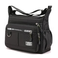 Borsa a Tracolla Uomo in Oxford – Messenger Bag Casual con Tasche Multiple
