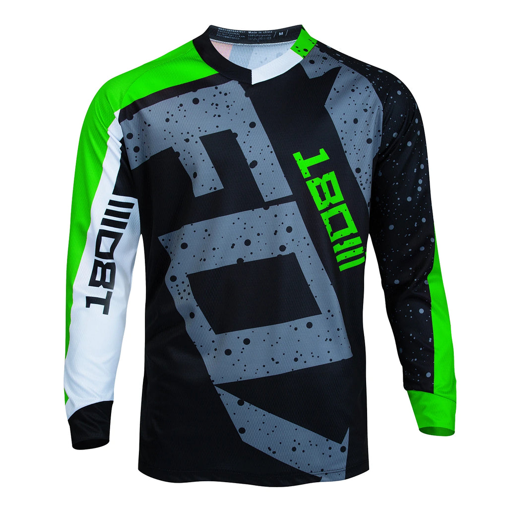 T-Shirt Uomo Manica Lunga in Cotone – Outdoor, Moto e Sport con Stampa Grafica, Taglie S–6XL