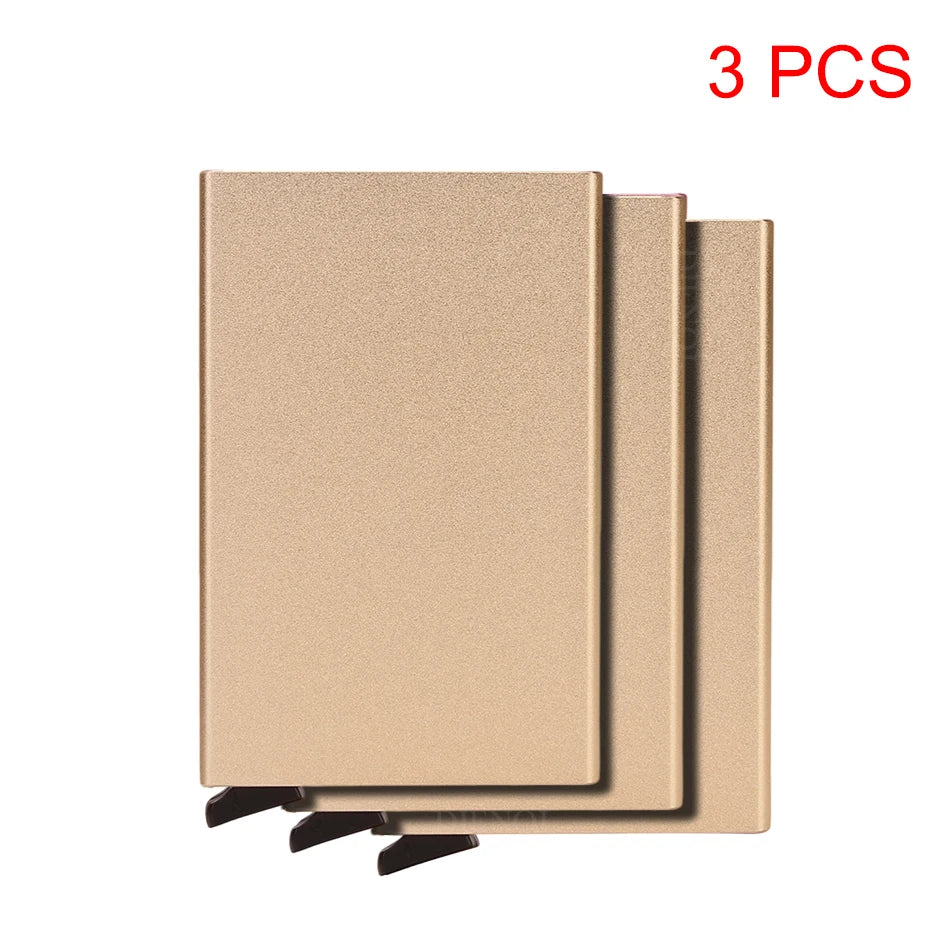 Portafoglio Slim RFID con Porta Carte Pop-Up – Uomo e Donna