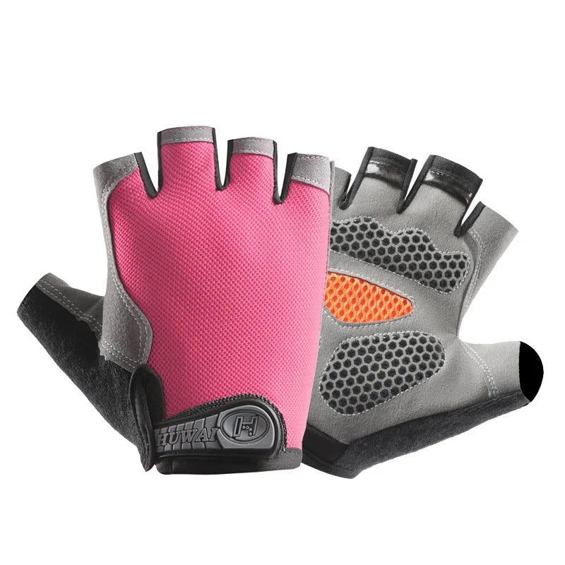 Guanti Senza Dita Traspiranti Antiscivolo – Unisex per Palestra, Ciclismo, Pesca e Sport Outdoor