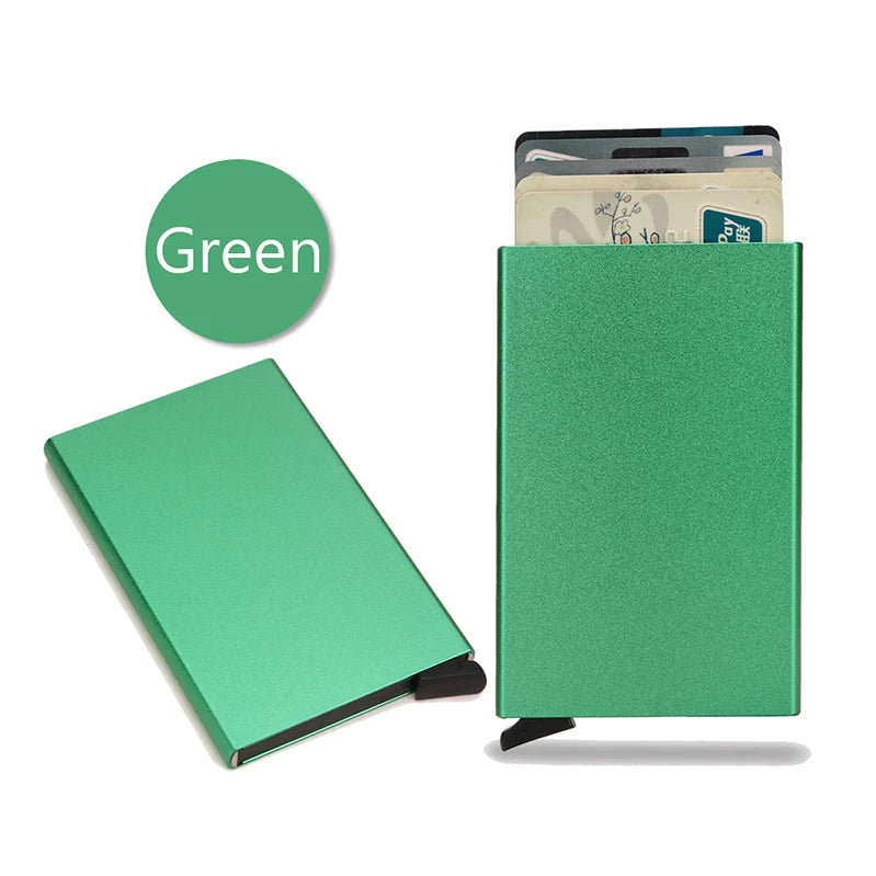 Portafoglio Slim RFID con Porta Carte Pop-Up – Uomo e Donna