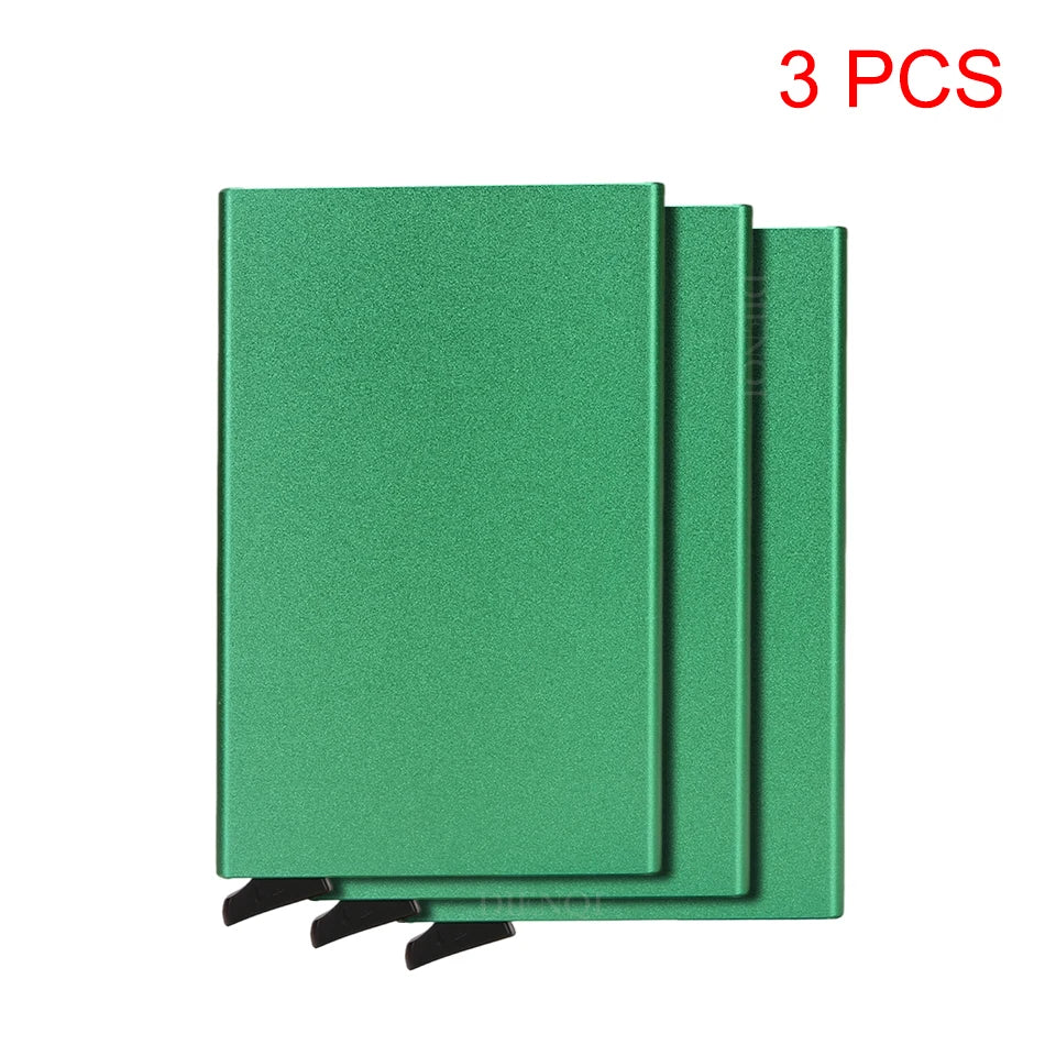 Portafoglio Slim RFID con Porta Carte Pop-Up – Uomo e Donna